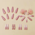 Cotton Candy Ball Diamond Wear Ballet Armor Gentle Girl Fake Nails