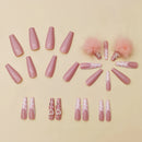 Cotton Candy Ball Diamond Wear Ballet Armor Gentle Girl Fake Nails