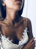 Multi-layer necklace necklace multi-layer pendant bead chain