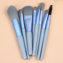 8 Small Makeup Brushes Morandi Portable Beauty Tool Soft Hair Makeup Brush