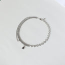 Frosty Wind Necklace Female Light Clavicle Chain Necklace Pendant Stitching Necklace
