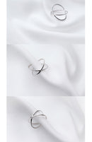 Sterling Silver Women's Jewelry, Large Retro Rings, Ladies Adjustable Rings