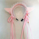 Hairdressing Lace Bowknot Hair Band