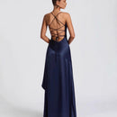 Women's Sexy Backless Waist-Cinching Elegant Dress