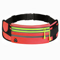 Double Zippers Waist Bags Waterproof Sports Running Fanny Pack