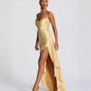Women's Sexy Backless Waist-Cinching Elegant Dress