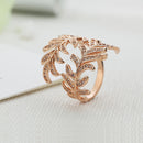 Mimosa leaves rings