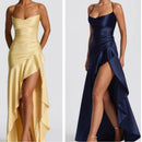 Women's Sexy Backless Waist-Cinching Elegant Dress