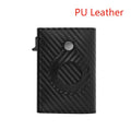 Rfid Card Holder Men Wallets Money Bag Male Black Short Purse Small Leather Slim Wallets Mini Wallets For Airtag Air Tag