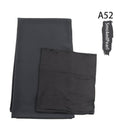 Same-color Chiffon Headscarf And Base Cap Set