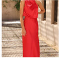 Summer Sleeveless Dress Ins Fashion Elegant Evening Party Club Clothing For Women