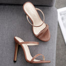 Stiletto sandals women high heels