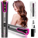 Automatic Hair Curler USB Cordless Wireless Auto Ceramic Curling Iron Hair Waver T Waves Iron Curling Wand Air Curler