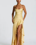 Women's Sexy Backless Waist-Cinching Elegant Dress