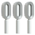 Self Cleaning Hair Brush For Women One-key Cleaning Hair Loss Airbag Massage Scalp Comb Anti-Static Hairbrush
