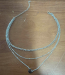 Women's Multilayer Necklace Ins Fashion Disc Pendant Clavicle Necklace Chains Personality Jewelry