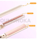 3-in-1 Mini Hair Straightener Flat Iron Professional Hot Comb Beard Styling Tool Dry Wet Use Anti-Scalding Tourmaline Ceramic