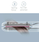 3-in-1 Mini Hair Straightener Flat Iron Professional Hot Comb Beard Styling Tool Dry Wet Use Anti-Scalding Tourmaline Ceramic