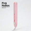 3-in-1 Mini Hair Straightener Flat Iron Professional Hot Comb Beard Styling Tool Dry Wet Use Anti-Scalding Tourmaline Ceramic