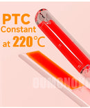 3-in-1 Mini Hair Straightener Flat Iron Professional Hot Comb Beard Styling Tool Dry Wet Use Anti-Scalding Tourmaline Ceramic
