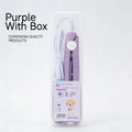 3-in-1 Mini Hair Straightener Flat Iron Professional Hot Comb Beard Styling Tool Dry Wet Use Anti-Scalding Tourmaline Ceramic