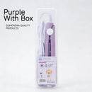 3-in-1 Mini Hair Straightener Flat Iron Professional Hot Comb Beard Styling Tool Dry Wet Use Anti-Scalding Tourmaline Ceramic