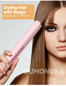 3-in-1 Mini Hair Straightener Flat Iron Professional Hot Comb Beard Styling Tool Dry Wet Use Anti-Scalding Tourmaline Ceramic
