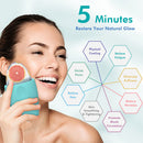 Silicone Ice Face Roller Contour Shrink Pores Remove Dark Circles Massage Skin Beauty Facial Roller For Eyes Neck Skin Care Tool