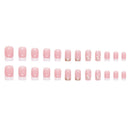 Women's Simple Love Sweet Wear Fake Nails
