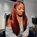 Straight13x4 Human Hair Lace Front Wig Human Hair