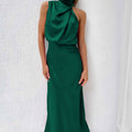 Summer Sleeveless Dress Ins Fashion Elegant Evening Party Club Clothing For Women