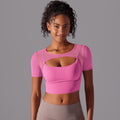 Fitness Double Layer Yoga Clothing Top Women