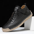 AutumnWinter Flat-Soled Casual Hand-Stitched Mens Shoes